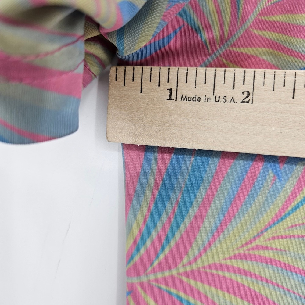 Sunday Swagger Shirt Mens Large Floral Hawaiian Golf Vibrant Short Sleeve - Picture 5 of 10